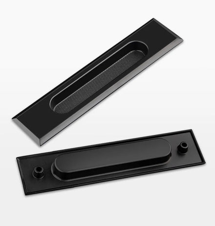 Solid Brass Sliding Door Handle Sliding Door Handle Embedded Solid Wood Door Large Handle Balcony Kitchen Bathroom Invisible