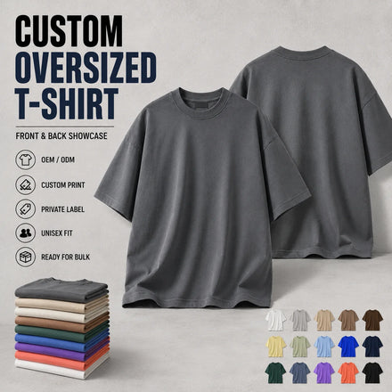 High Quality Custom Streetwear T Shirt 230 GSM 100 Cotton Plain Unisex Blank Tee White Oversized Graphic for Men Top