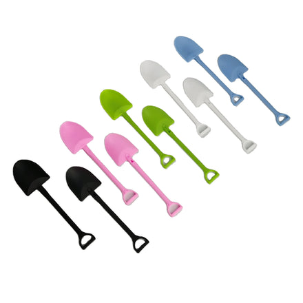 Small Spoon Disposable Shovel Type Spoon Ice Cream Dessert Tasting Spoon