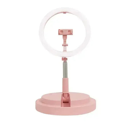 12 Inch Fill Light Desktop Use Multiple Colors Led Ring Light Make up Led Lamp Video Light With Mobile Phone Holder