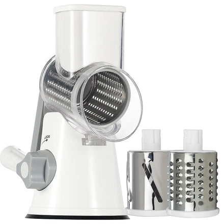 jiuyi Vegetable Chopper - Spiral Vegetable Slicer Cheese Grinder with Handle Manual Vegetable Slicer Kitchen Kitchenware
