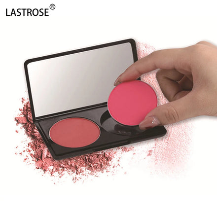 Own Brand 2 Colors Contour Pressed Powder Blusher Highlighter Combination Makeup Bronzer Highlighters Palette