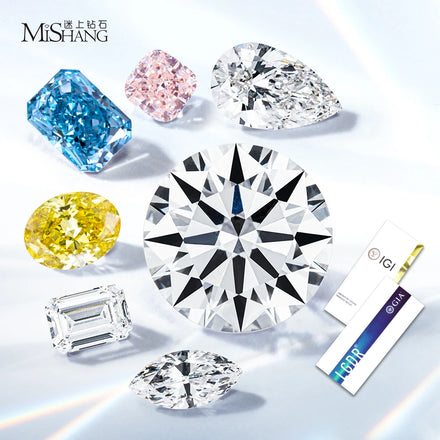 IGI Wholesale Excellent Cut HPHT CVD VVS VS Lab Diamond Loose Round Lab Grown Diamonds