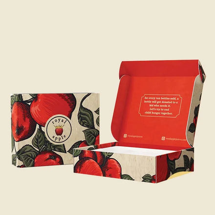 China Wholesale Luxury Corrugated Cardboard Mailer Box Fold Kraft Small Package Skin Care Shipping Box