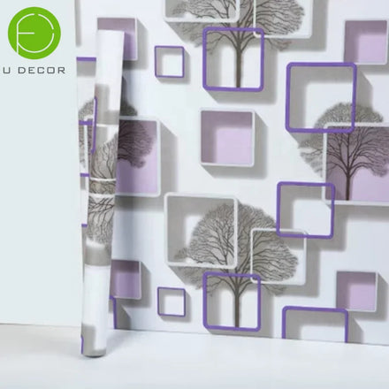 Wholesale Modern PVC Self-adhesive Waterproof Wallpaper Tree Decorative Living Room Wall Stickers