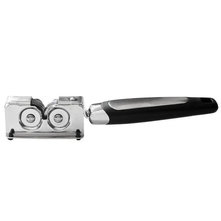 New Hot Selling Zan Feng Professional Manual Knife Sharpener with Rotating Multi-Grit Premium Quality Stainless Steel Wheel