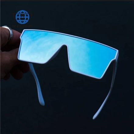 Teenyoun Luxury Big Square Sunglasses Women Brand Designer Mirror Blue Sun Glasses Oversized Shades Oculos UV400 2024 Wholesale