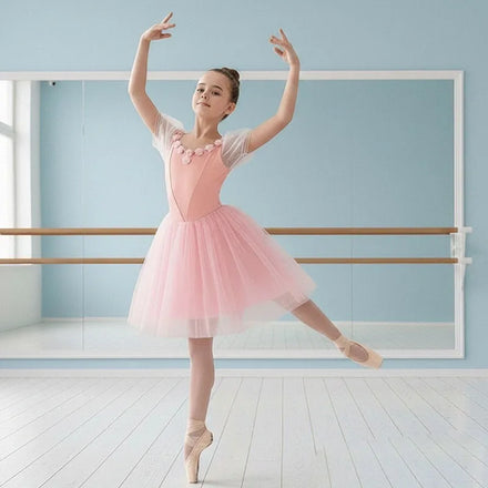 Wholesale Children's Princess Dress Ballet Girl Tutu Skirt Princess Puff Sleeve Evening Dress Children Cosplay Costume