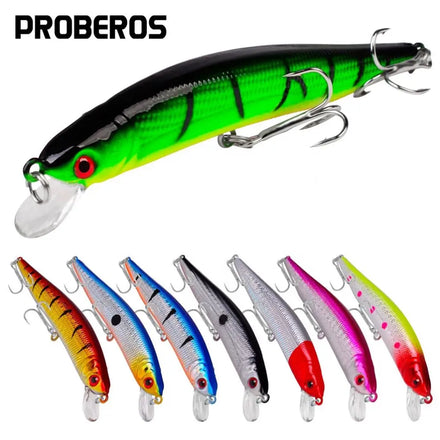 Fishing Lures Wholesale 10Cm 8.4G Plastic Hard Bass Bait Minnow Lure Artificial Wobblers