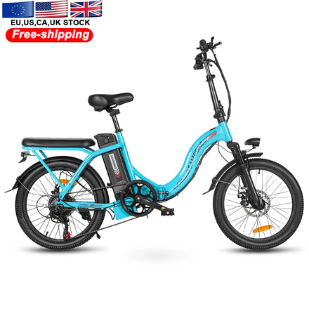 2024 New UK Warehouse Free-shipping SAMEBIKE 36V12Ah Lady City Ebike Foldable 20inch Electric City Bicycle for Lady