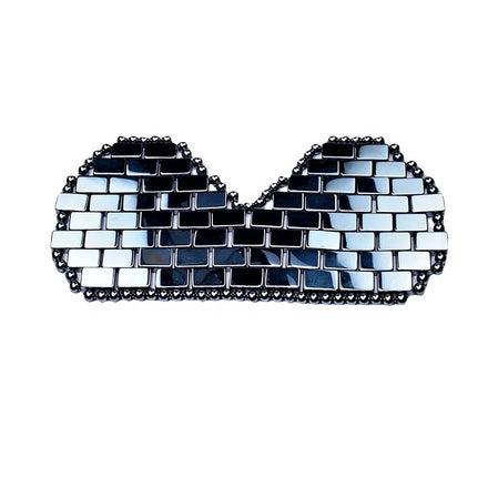 New Wholesale Men's Eye Care Reusable Terahertz Stones Eye Masks for Dark Circles Crystal Mask Sleep Cooling Eye Mask