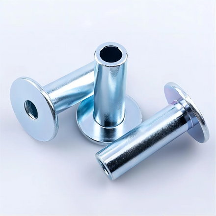 Custom 30x43.7mm Carbon Steel Zinc Plated Flat Head Hole Bushing Hollow Tubular Rivet ISO Standard GDTYF Brand MD052-NNH00 39.2g