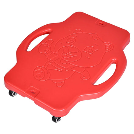 PE Kids Four-Wheel Silent Skateboard Sensory Training Slant Board for Children's Coordinated Exercise Household Balance Board
