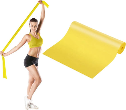 Yoga Pilates TPE Resistance Bands Set-Light 8-12LBS for Home Gym Workout Body Building & Physical Therapy