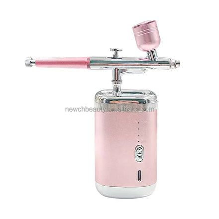 Portable Beauty Airbrushes Body Nail Art Makeup Paint Tattoo Spray Facial Steamer Nano Mist Sprayer for Salon Home Use Air Brush