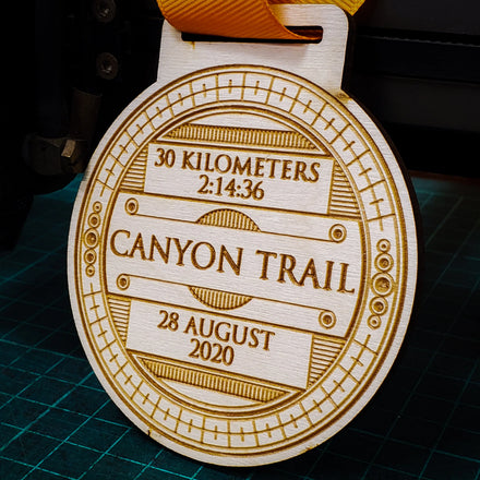 Wholesale Custom Engraving Wooden Medal Design Wood Medals Made of Wood