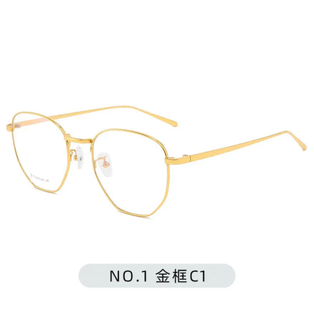 New Model Glasses Titanium Frames Titan Eyewear Glasses With Gold Silver Black Colors for Men and Women