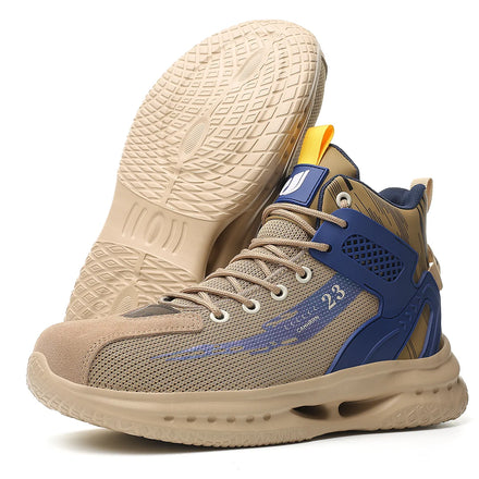 AMAWEI Safety Shoes Indestructible Anti-Smashing Work Safety Sneakers D829