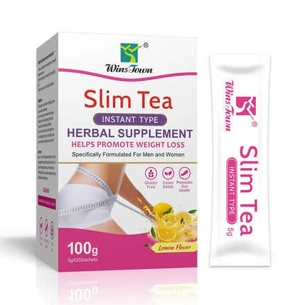 Lemon Slim Detox Oolong Drink and No Calorie OEM Available Slim Powder Tea