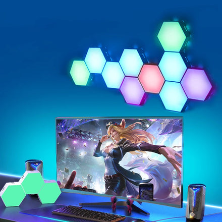 JAIYI WIFI/ Home Smart Decorative Lights Creative LED Lights for Gaming Hall Living Room Decoration