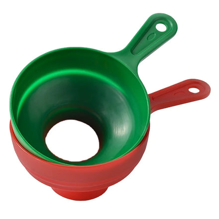 Large Mouth Kitchen Funnel Set Eco-Friendly PP Plastic Collapsible Utensils for Jam and Honey Foldable Design Home Use