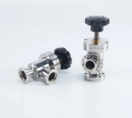 KF ISO CF Vacuum Stainless Steel Angle Valve