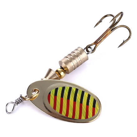 Wholesale Hengjia 5.7cm 3.2g Metal Spoon Spinner Bait Fishing Lure Fishing Spoon Lure Bait