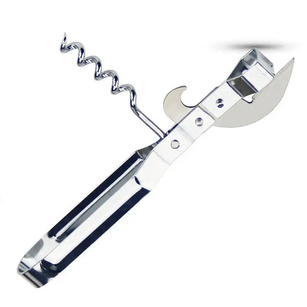 2024 New Zan Feng Eco-Friendly Stainless Steel Multi-Function Can Opener Tool for Beer Cola Beverage and Bottle Opener