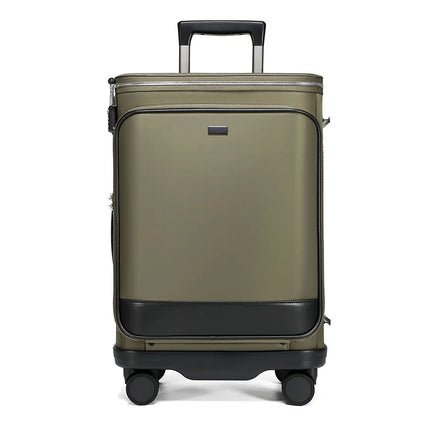 Custom Logo Guangzhou Factory Fit 15'' Laptop 20'' Waterproof Nylon Luxury Travel Suitcase Set