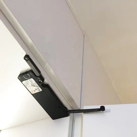 Roeasy Door Opener Bumper Soft Close Plastic Furniture Hardware with Modern Design for Home Office Use