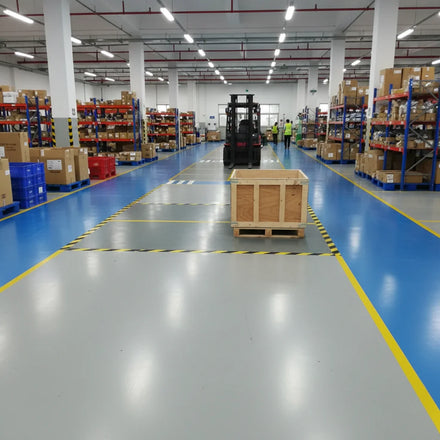 AGV Magnetic Stripe Protection Tape Durable PVC Adhesive for Automated Guided Vehicle Safety