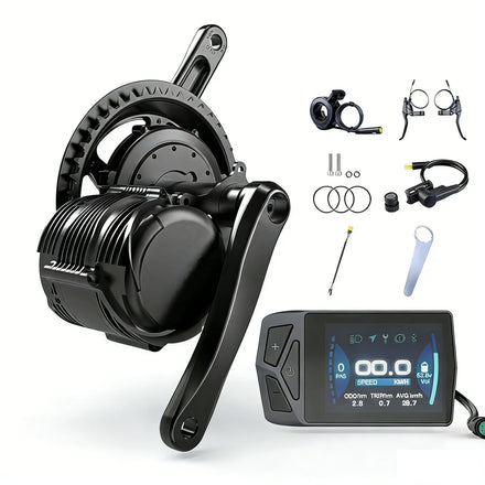 Torque Sensor Tongsheng 750w 48v Tsdz8 Mid Drive Conversion Kit with EKD01 Display EU UK US Stock