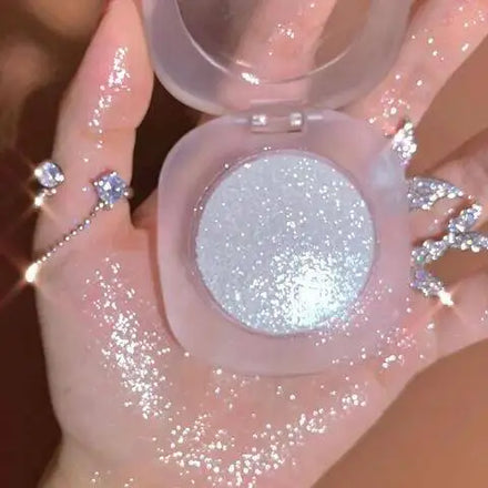Private Label Long Lasting Shinny Vegan Makeup Highlighter Shimmer Body Highlighter Pressed Highlighter Makeup