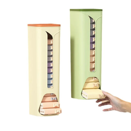 New Lazy Wall Hanging Panty Wardrobe Self Adhesive Household Kitchen Garbage Bag Underwear Panties Socks Storage Box Organizer