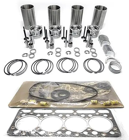 Excavator Spare Parts Engine D4D Liner Kit Piston Ring Valves Bearing Overhaul Rebuild Kit for EC120BLC EC135B EC140BLC
