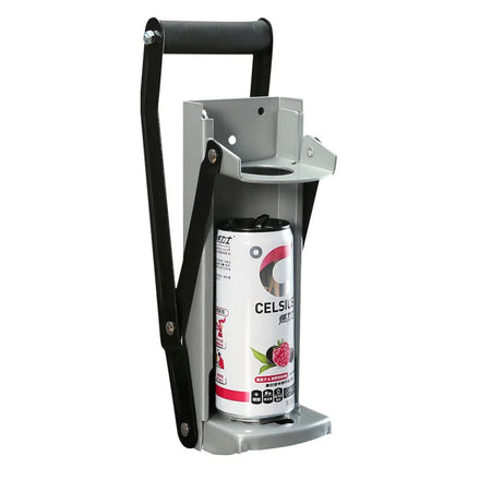 Household Recycling Tools Metal Soda Beer Smasher Heavy Duty Hand Push 16oz Wall Mounted Can Crusher for Recycling