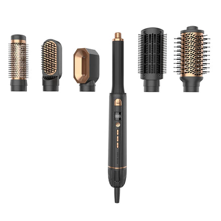 Professional 5 In1 Hair Straighter Drier Mounted Electric Hair Drier Brush for Home