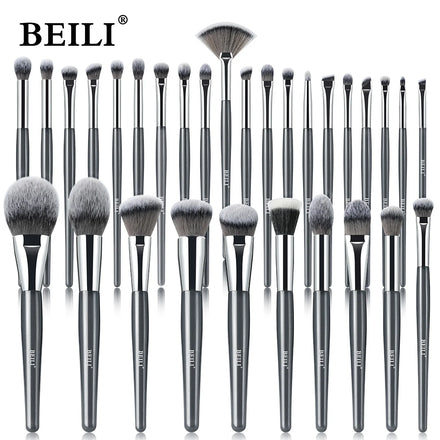 BEILI Professional Soft Vegan Makeup Brushes Set Kit Private Label Concealer Juego De Brochas De Maquillaje Esenciales