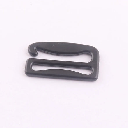 1 Inch Matt Black Metal G Hook Adjuster Buckle for Handbag Webbing