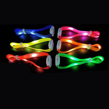 Event Supplies Dmx512 Led Bracelet Programmable Remote Controlled Led Bracelet Dmx Nylon Lanyard Led Wristband