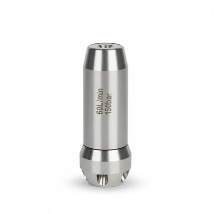 CS New 360° Rotary Sewer Jetter Nozzle with Durable Ceramic Core 1/2 Inch High Pressure Pipe Cleaning Nozzle for Clog Removal