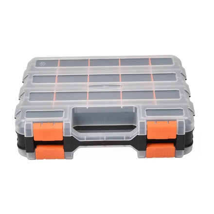 Storage Box Small Home Parts Double Sided Plastic Screw Organizer for Tools