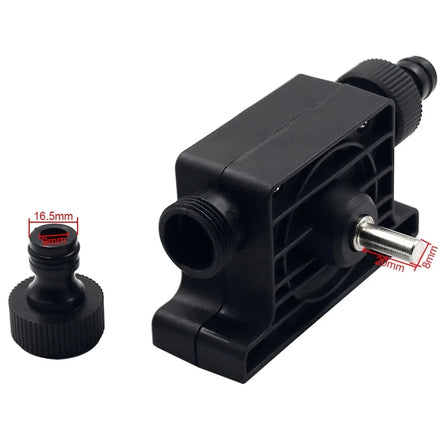 Electric Drill Pump Diesel Oil Fluid Water Pump Mini Hand Self-priming Liquid Transfer Pumps Home Garden Outdoors