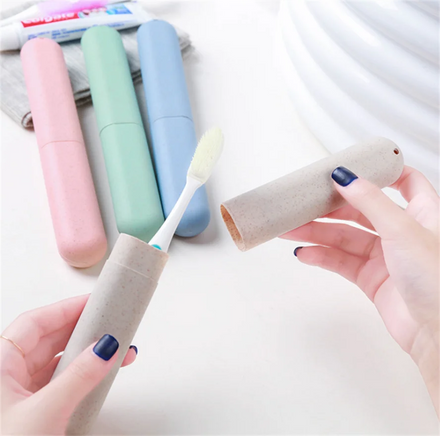 Portable Plastic Travel Toothbrush Box Holder Travel Toothbrush Holder Toothbrush Case With Cover
