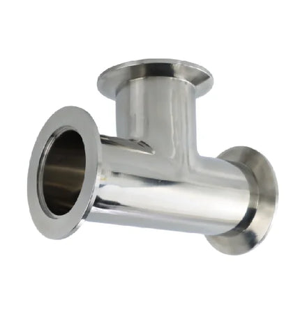 KF ISO CF Vacuum Stainless Steel Reducing Equal Tee