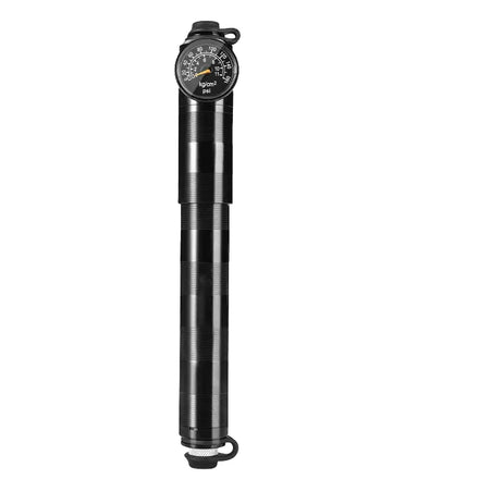 Mini Aluminum Alloy Bicycle Hand Pump Schrader Presta French Valve Air Pump with Pressure Gauge for Bicycle Parts