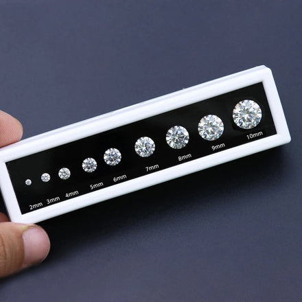 Cz Cubic Zirconia Diamond Chart Size Reference Gemstone Sets for Jewelry Innovation