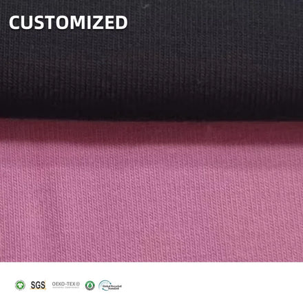 Sustainable Warehouse Bamboo Organic Cotton Spandex Jersey Fabric for Legging and Yoga Clothes