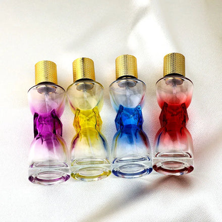 Wholesale 30ml Color Screw Neck Perfume Spray Glass Bottle 30ml Perfume Bottle with Cap