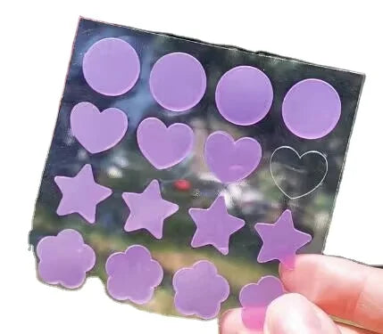 Soft Film UV Sticker Sunscreen UV Sun Intensity Test Beach Sun Bath